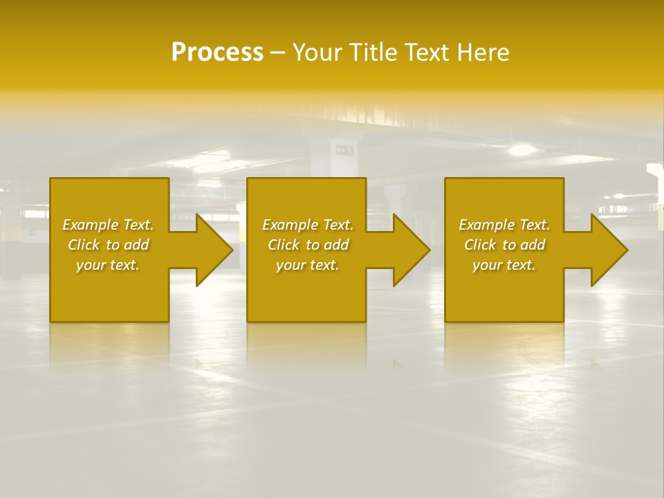 Yellow Empty Hdr PowerPoint Template