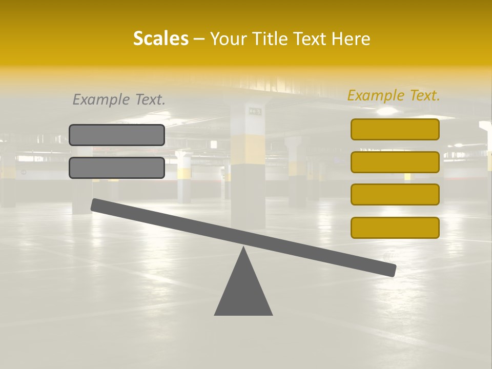 Yellow Empty Hdr PowerPoint Template