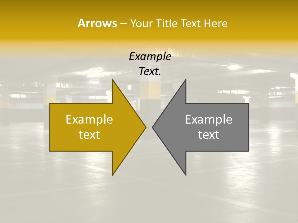 Yellow Empty Hdr PowerPoint Template