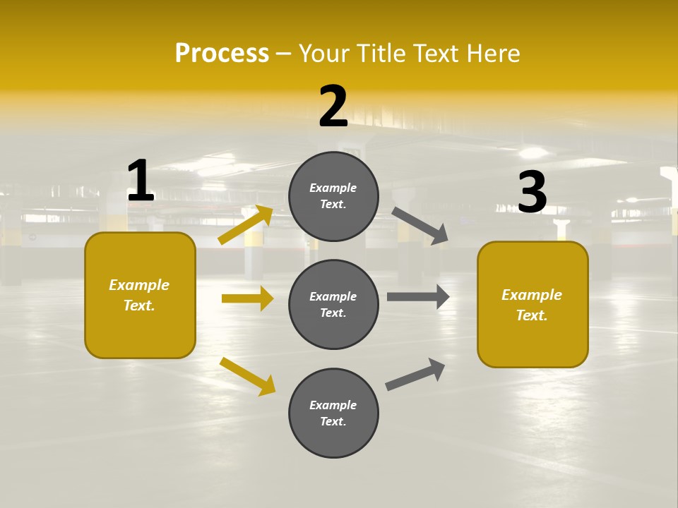 Yellow Empty Hdr PowerPoint Template