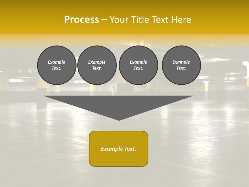 Yellow Empty Hdr PowerPoint Template