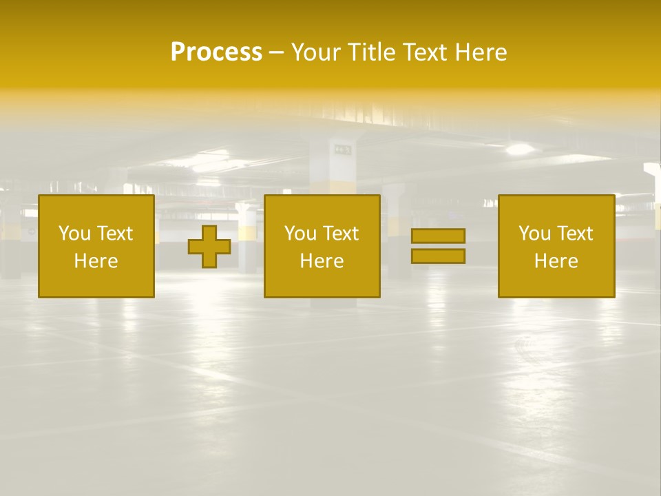 Yellow Empty Hdr PowerPoint Template