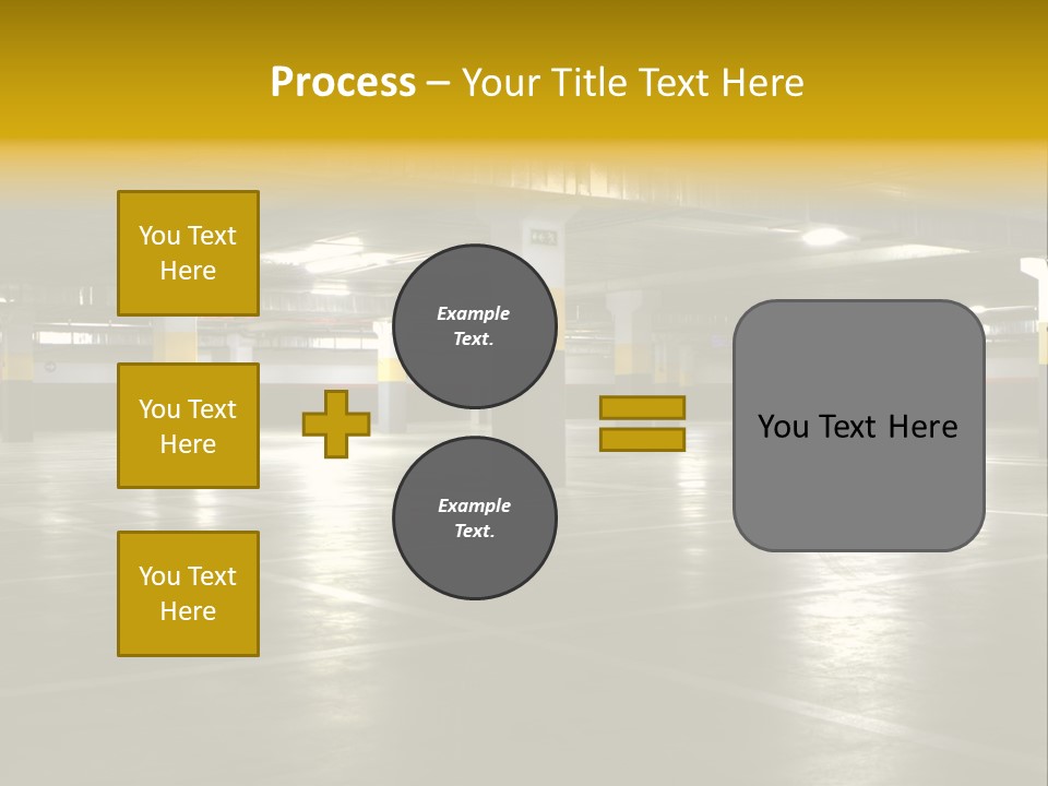 Yellow Empty Hdr PowerPoint Template