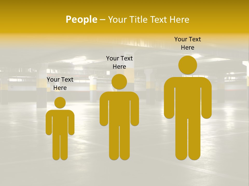 Yellow Empty Hdr PowerPoint Template