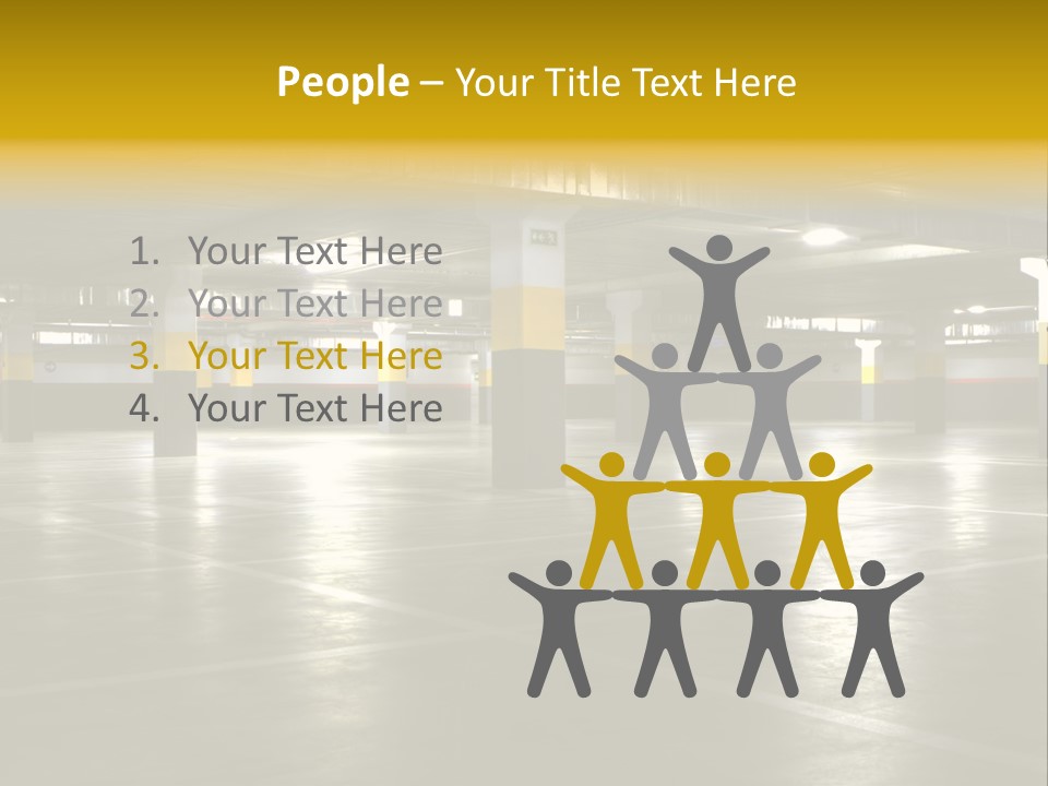 Yellow Empty Hdr PowerPoint Template