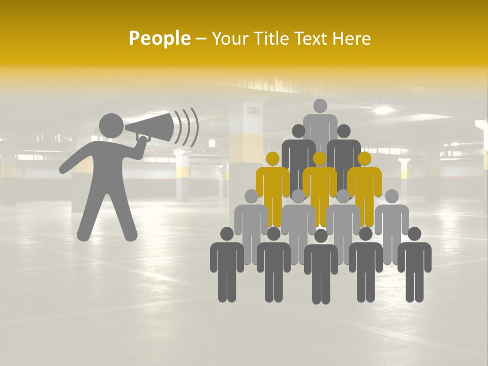 Yellow Empty Hdr PowerPoint Template