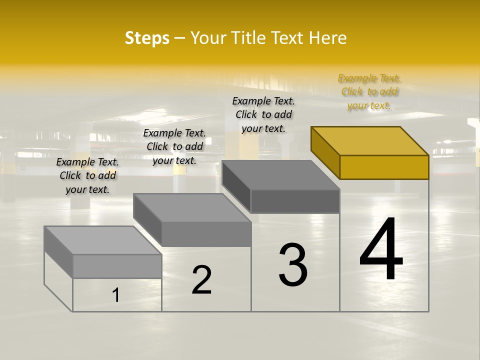 Yellow Empty Hdr PowerPoint Template
