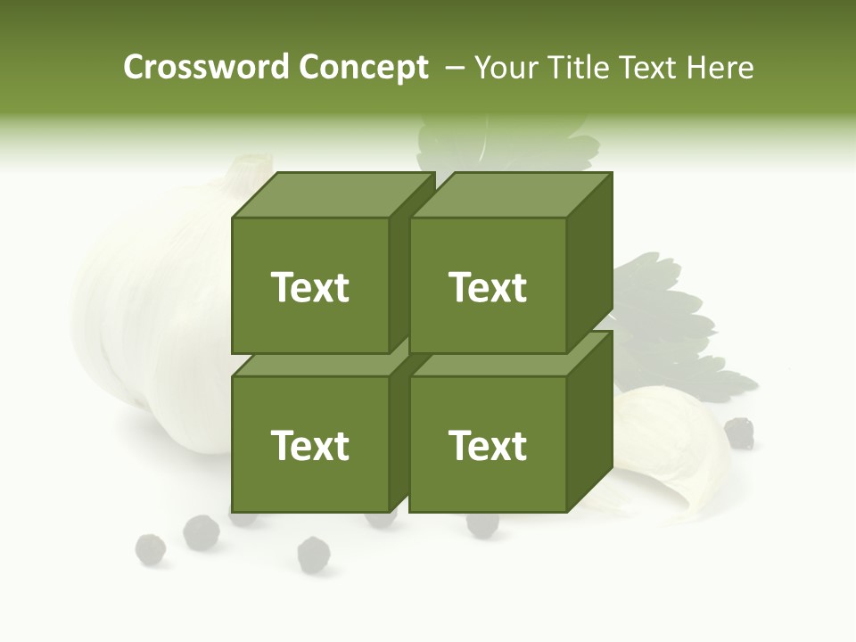 Raw Ingredient Image PowerPoint Template