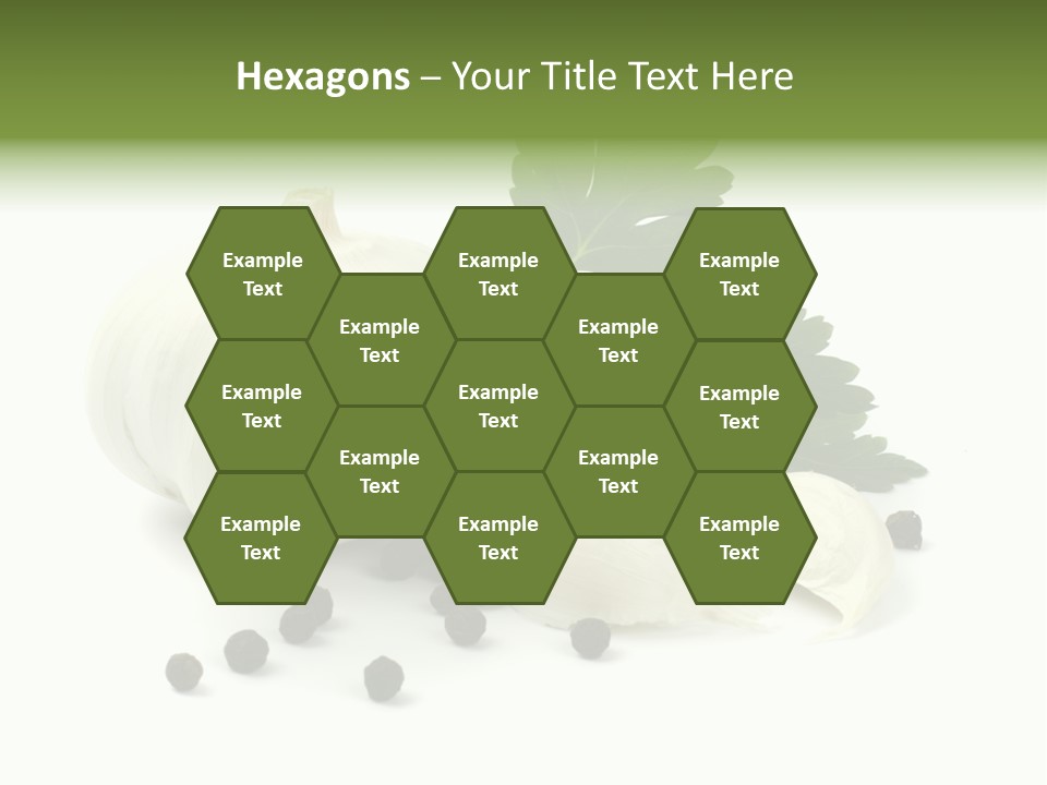 Raw Ingredient Image PowerPoint Template