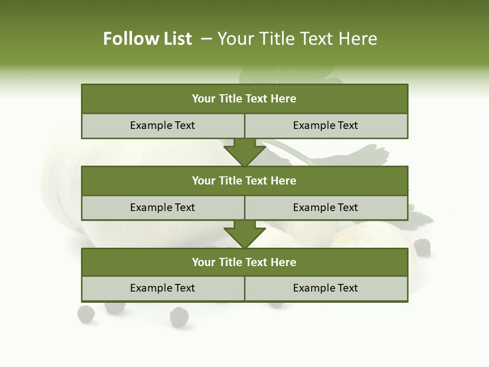Raw Ingredient Image PowerPoint Template