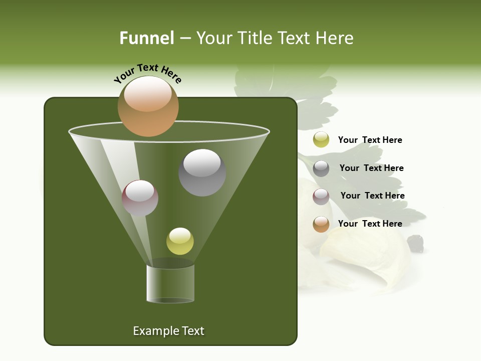 Raw Ingredient Image PowerPoint Template