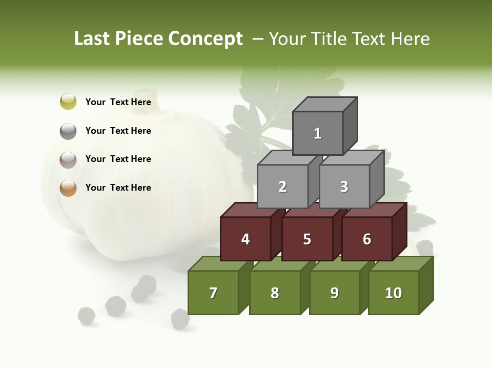 Raw Ingredient Image PowerPoint Template