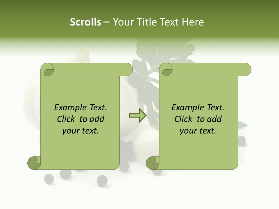 Raw Ingredient Image PowerPoint Template