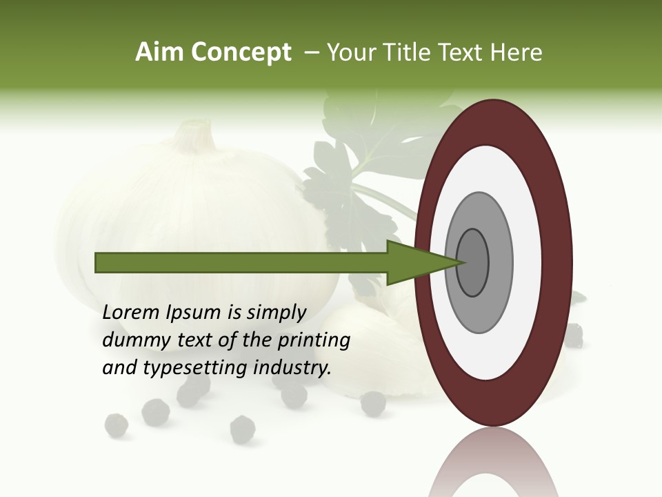 Raw Ingredient Image PowerPoint Template