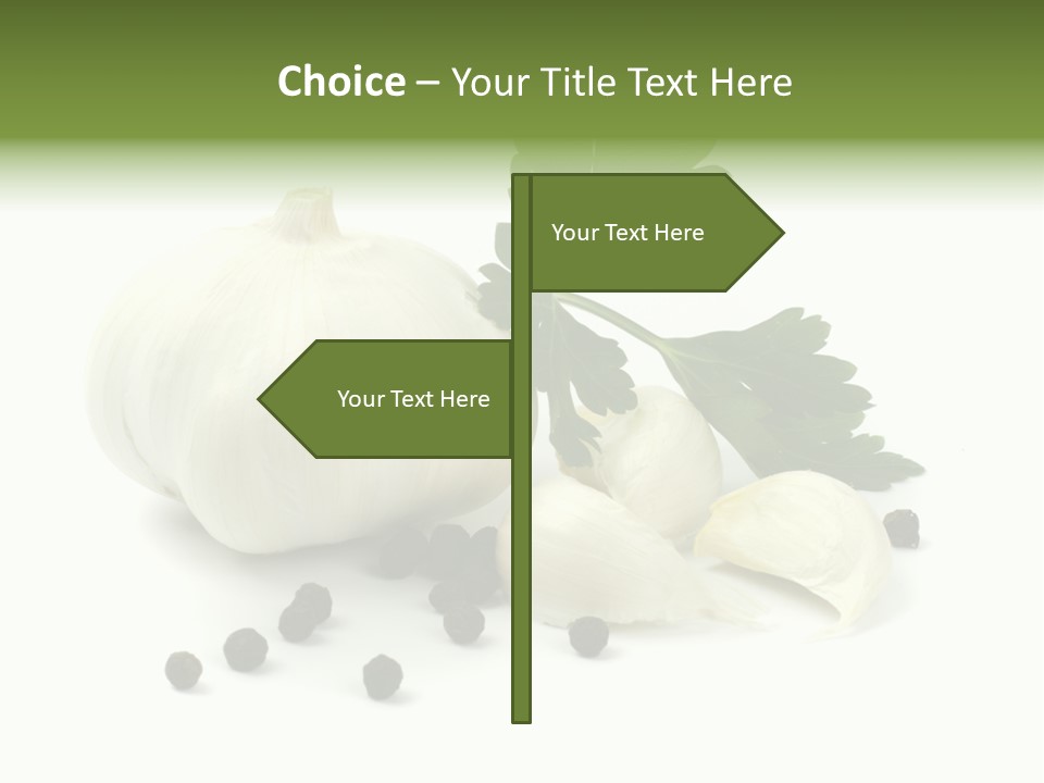 Raw Ingredient Image PowerPoint Template