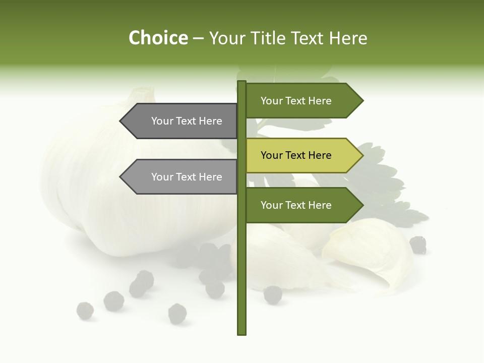 Raw Ingredient Image PowerPoint Template