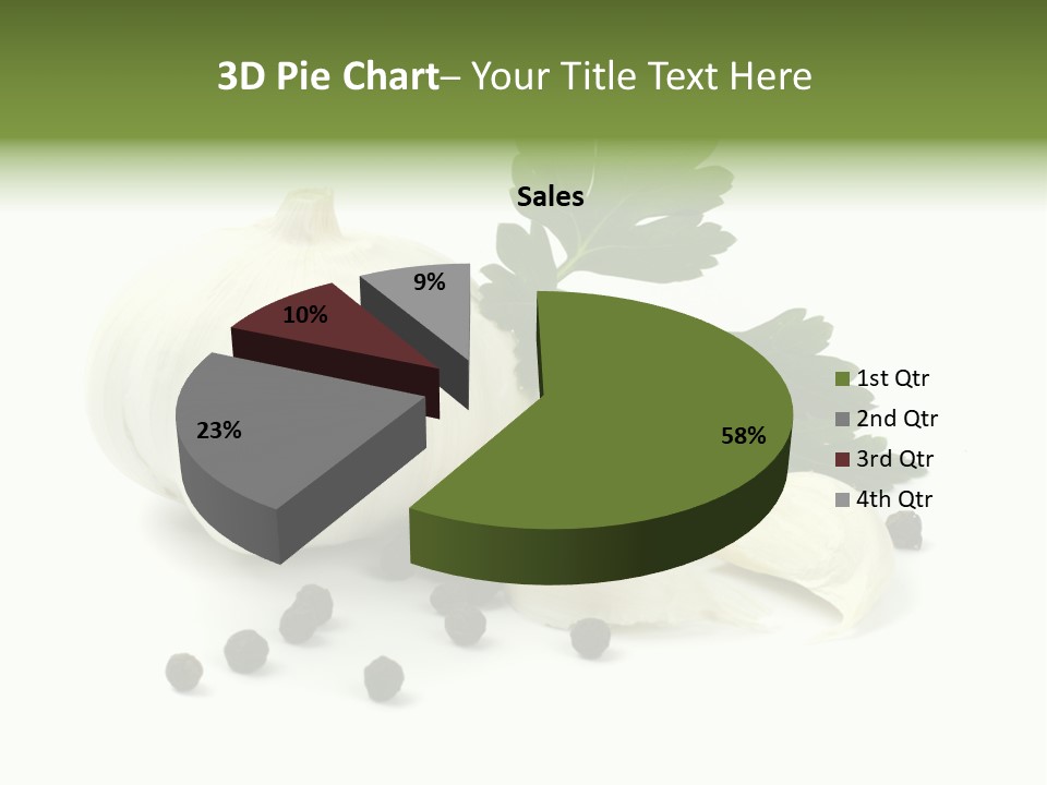 Raw Ingredient Image PowerPoint Template