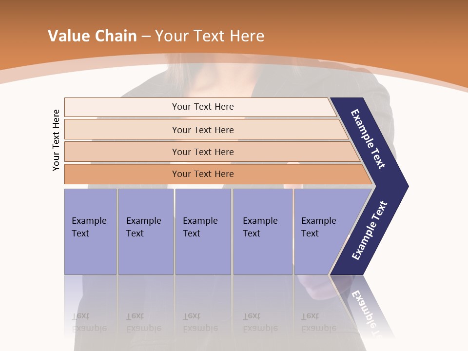 Caucasian Person Isolate PowerPoint Template