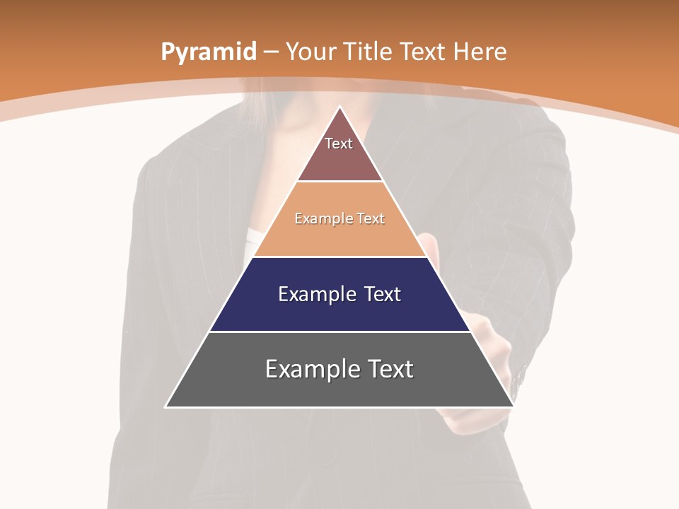 Caucasian Person Isolate PowerPoint Template
