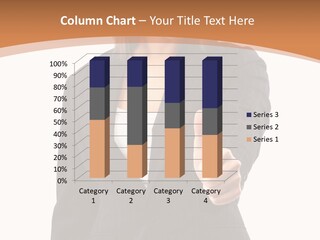 Caucasian Person Isolate PowerPoint Template