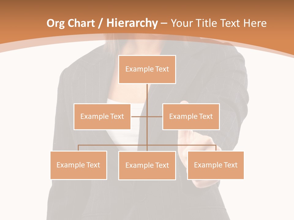 Caucasian Person Isolate PowerPoint Template