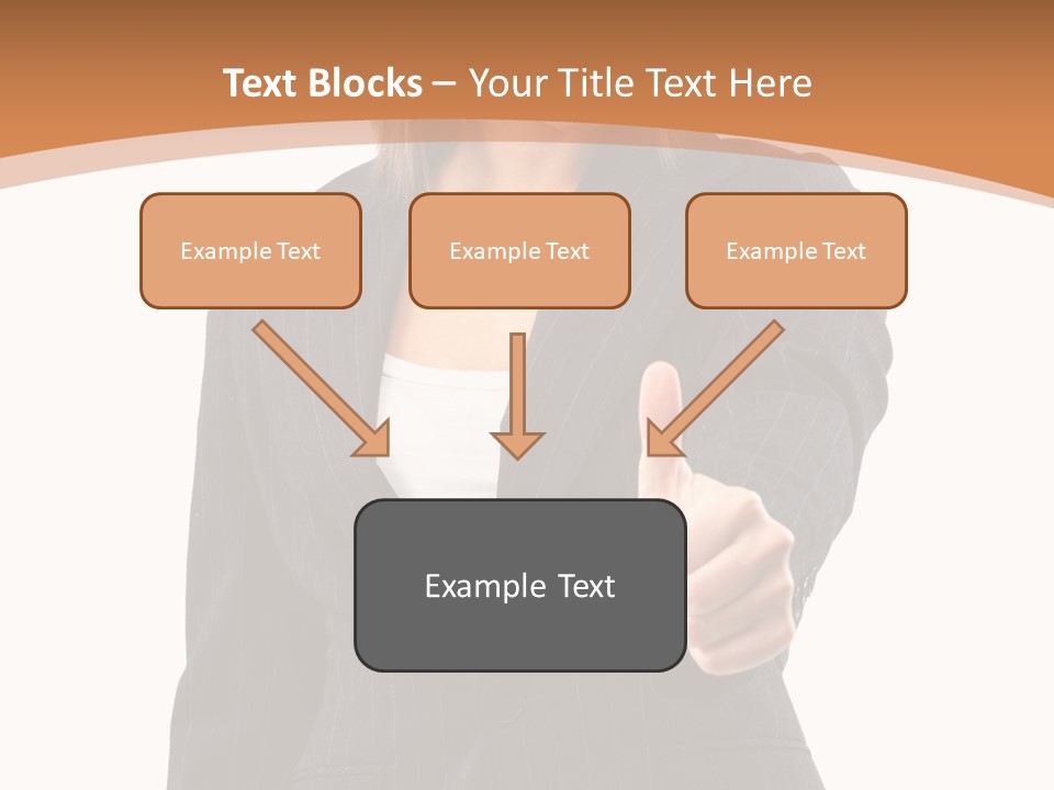 Caucasian Person Isolate PowerPoint Template