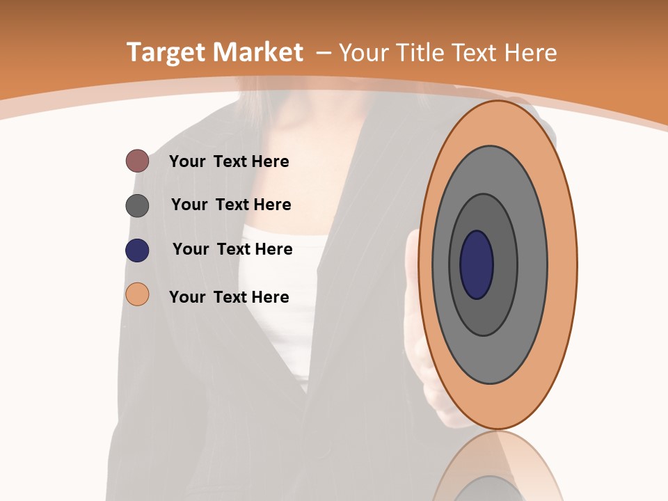 Caucasian Person Isolate PowerPoint Template