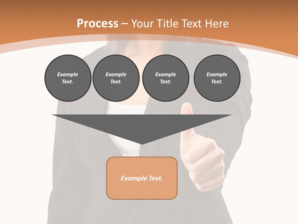Caucasian Person Isolate PowerPoint Template