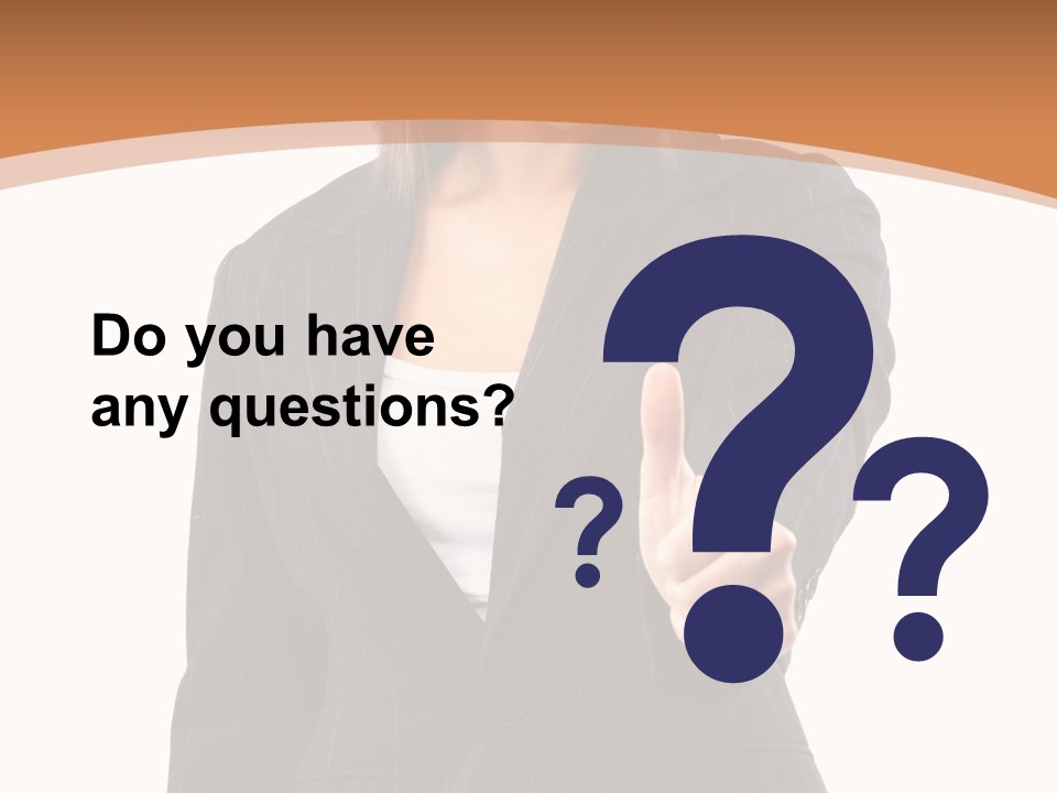 Caucasian Person Isolate PowerPoint Template