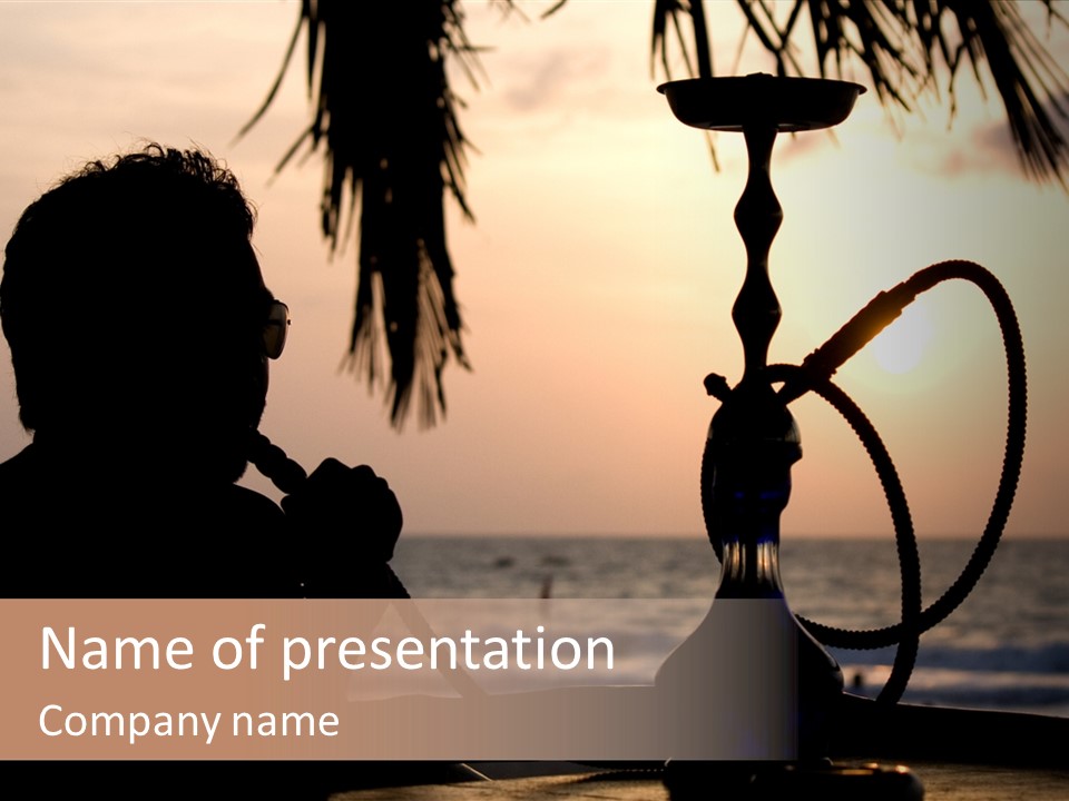 Relax Consumer Evening PowerPoint Template