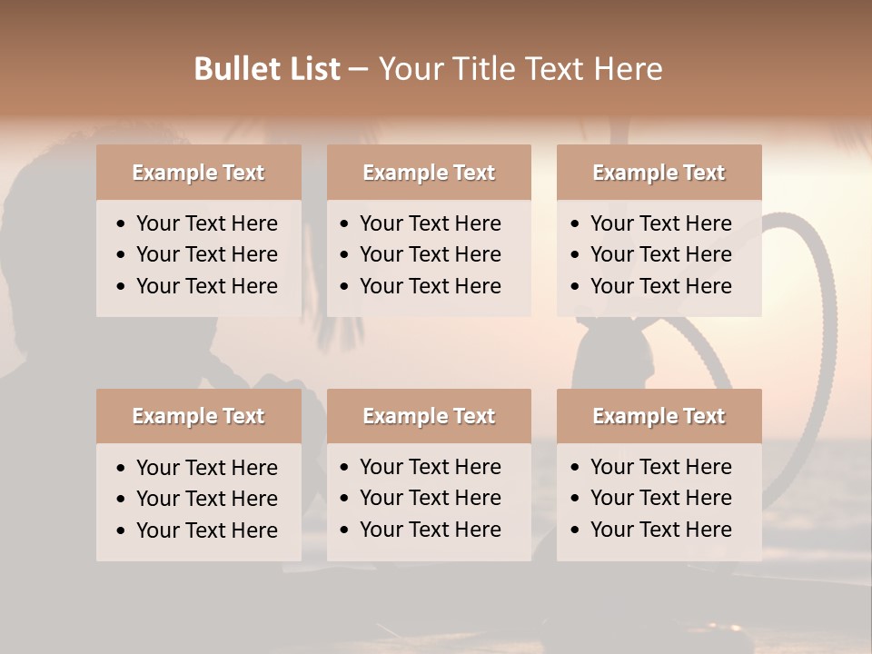 Relax Consumer Evening PowerPoint Template
