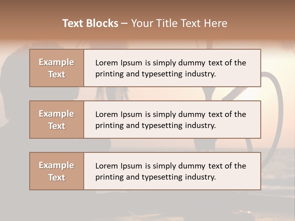 Relax Consumer Evening PowerPoint Template