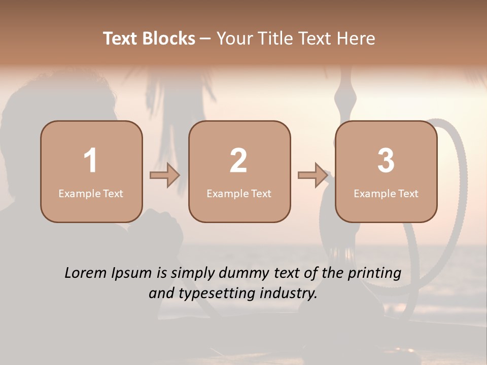 Relax Consumer Evening PowerPoint Template