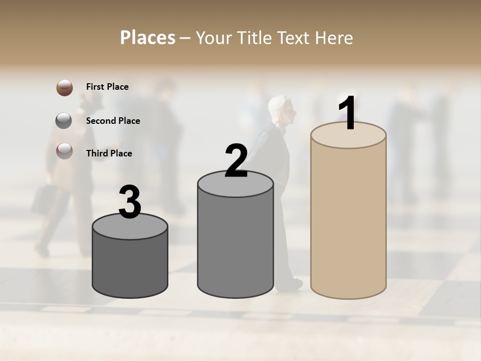 Success Concept Cutthroat PowerPoint Template
