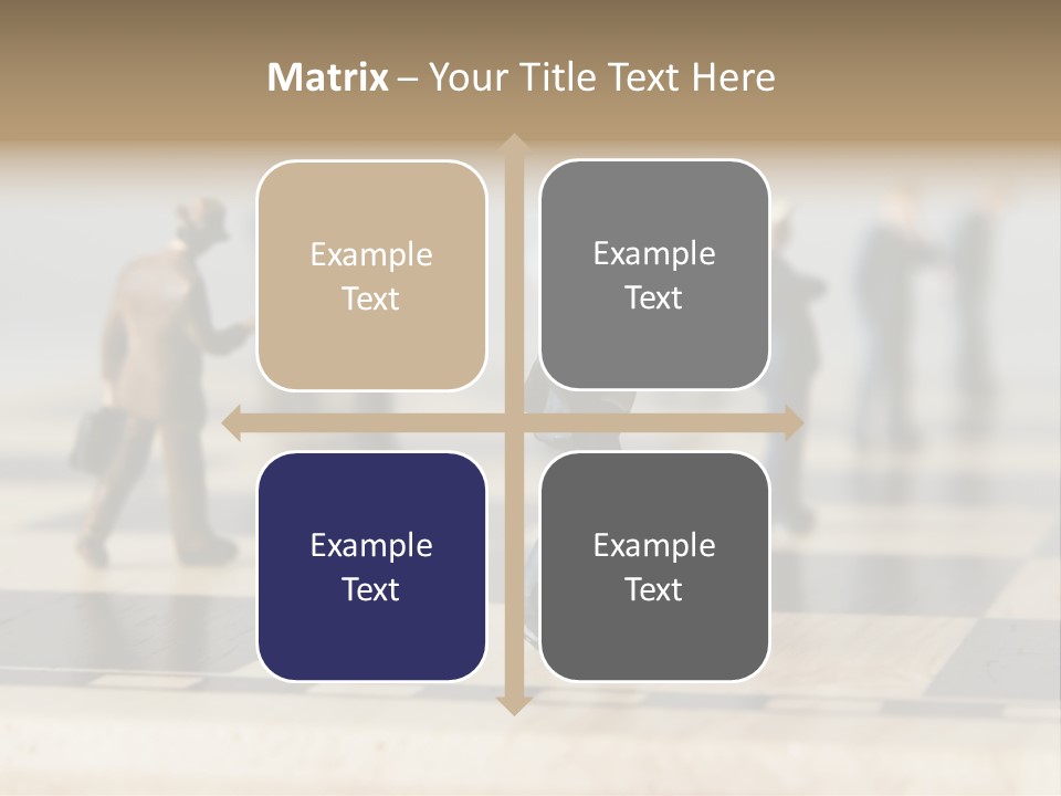 Success Concept Cutthroat PowerPoint Template