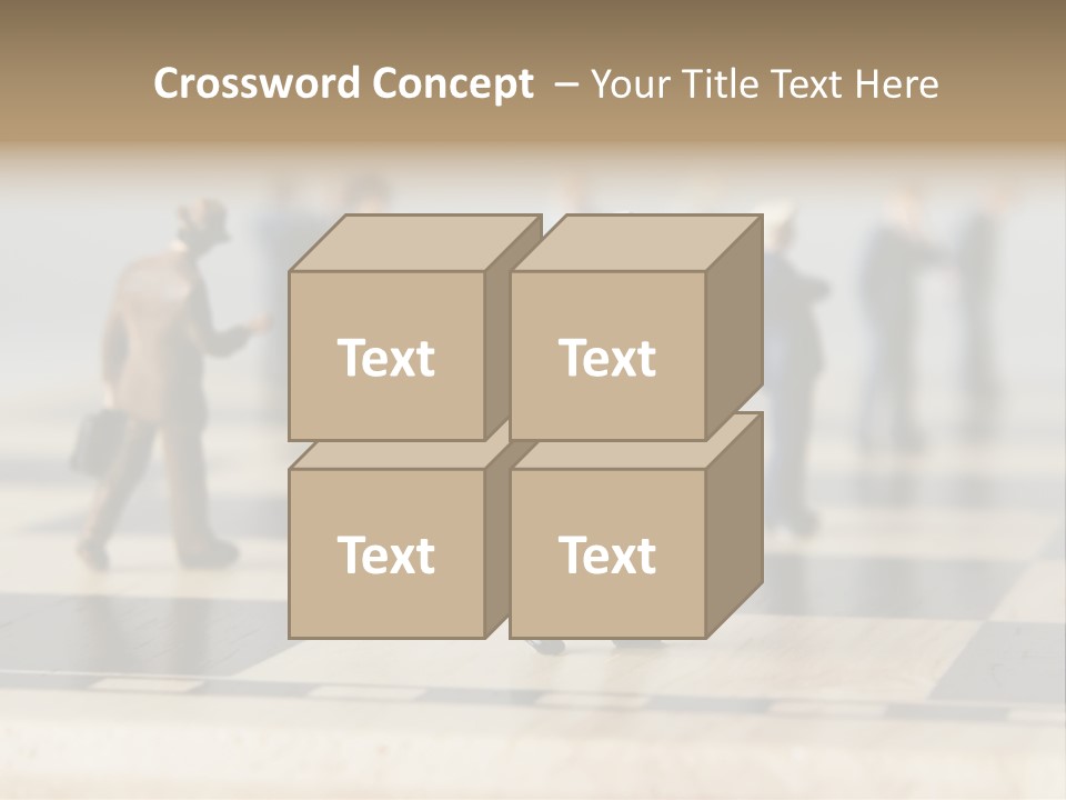 Success Concept Cutthroat PowerPoint Template