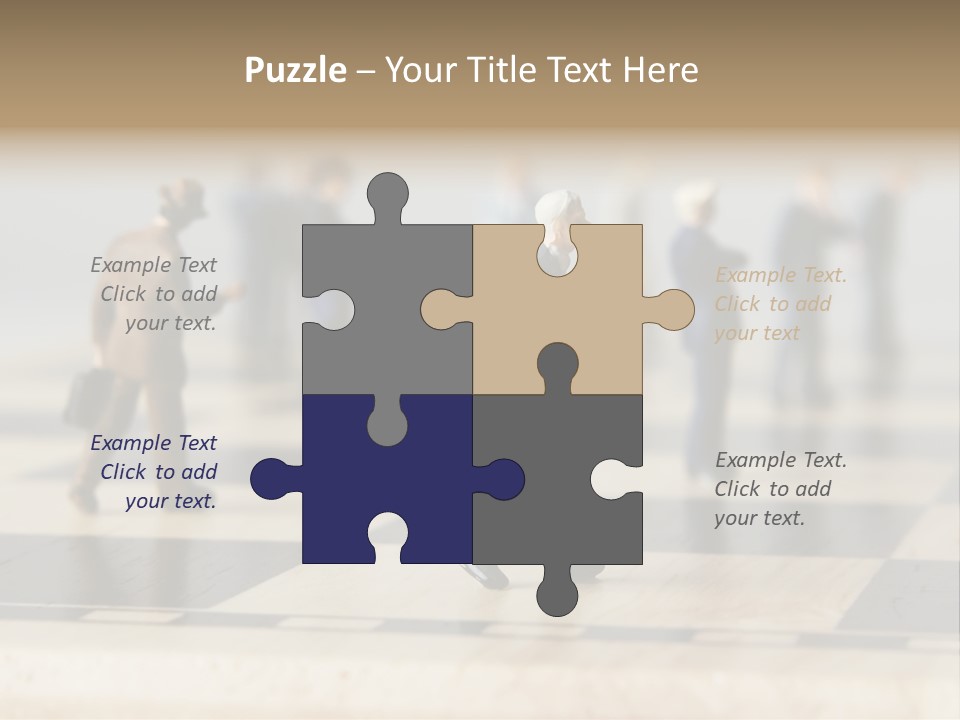 Success Concept Cutthroat PowerPoint Template