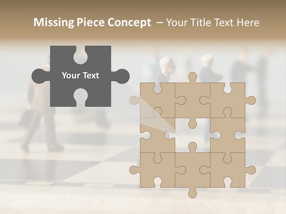 Success Concept Cutthroat PowerPoint Template