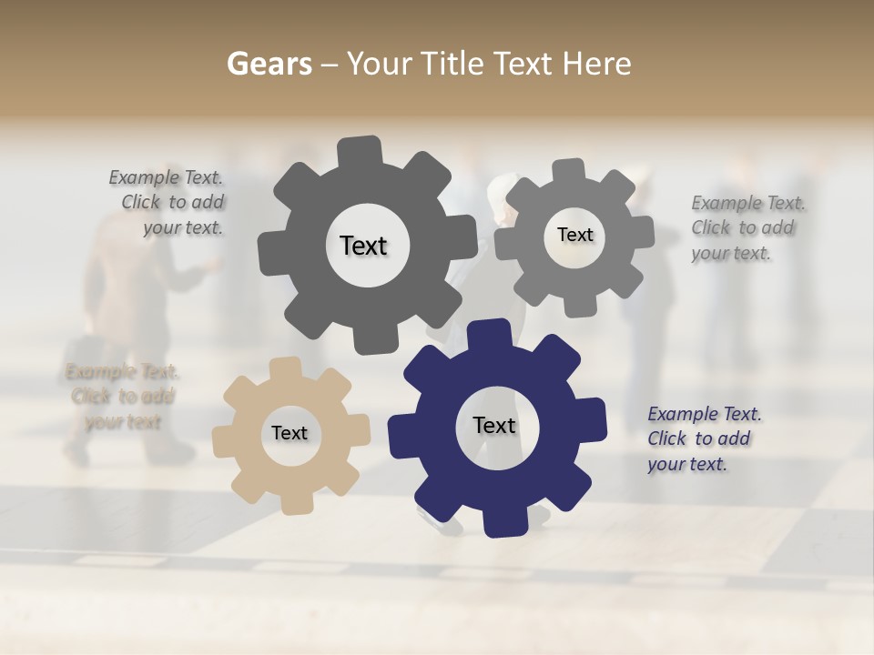 Success Concept Cutthroat PowerPoint Template