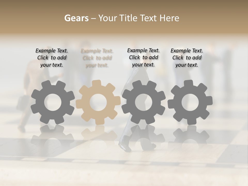 Success Concept Cutthroat PowerPoint Template