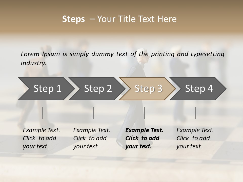 Success Concept Cutthroat PowerPoint Template