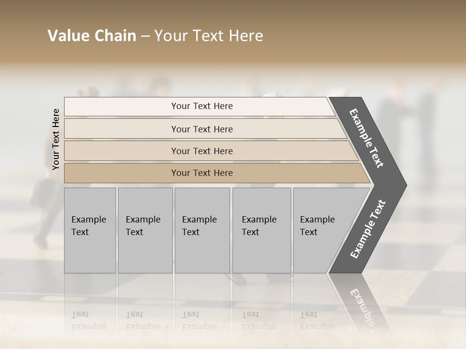 Success Concept Cutthroat PowerPoint Template