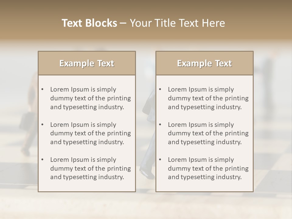 Success Concept Cutthroat PowerPoint Template