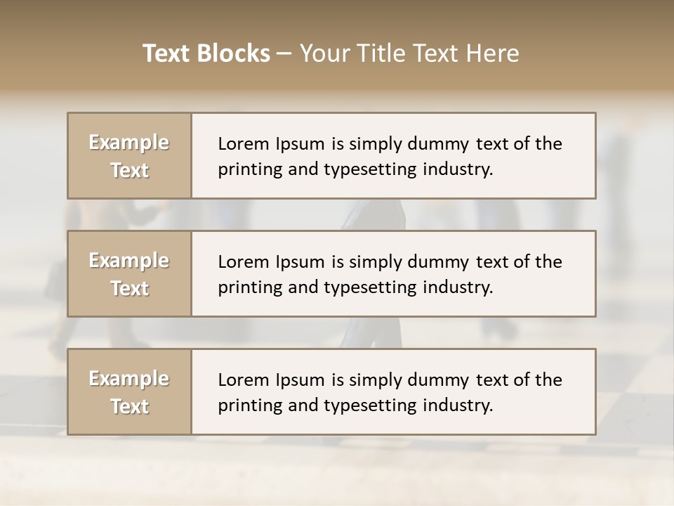 Success Concept Cutthroat PowerPoint Template