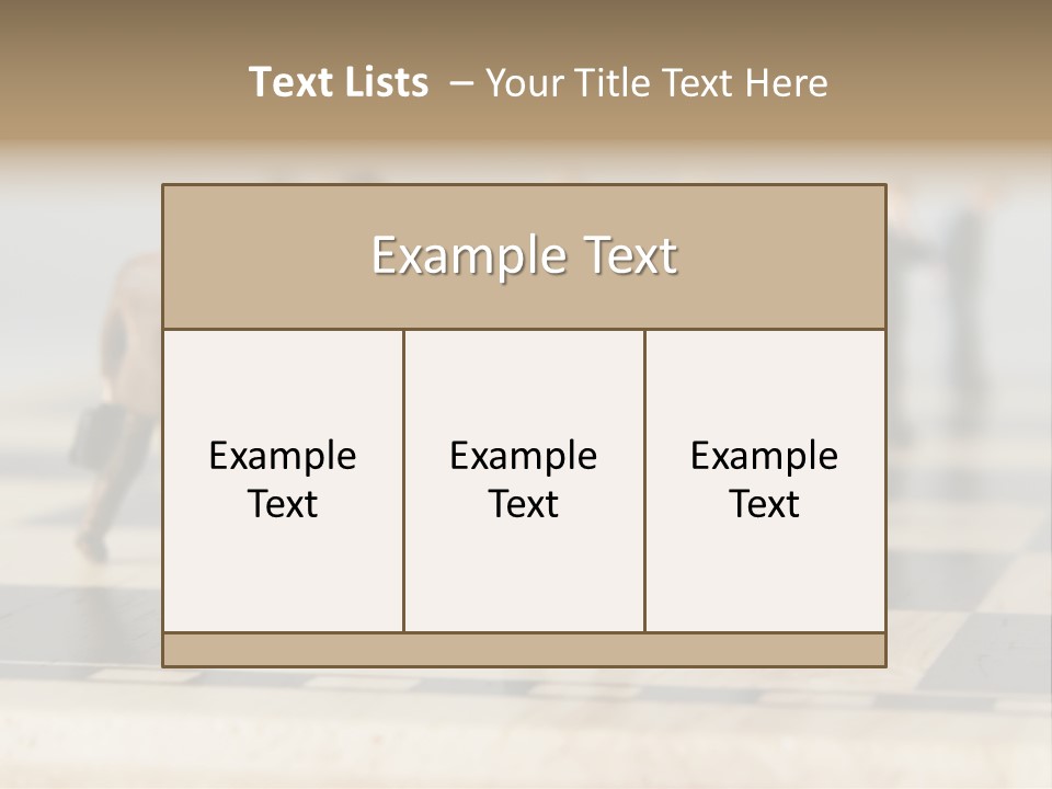 Success Concept Cutthroat PowerPoint Template