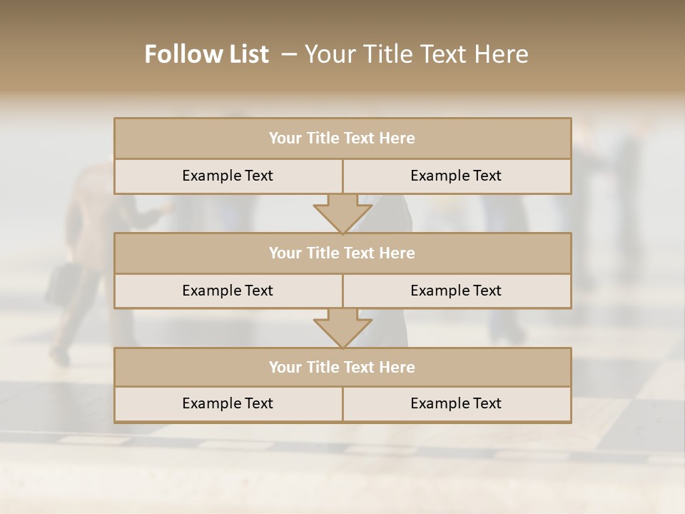 Success Concept Cutthroat PowerPoint Template