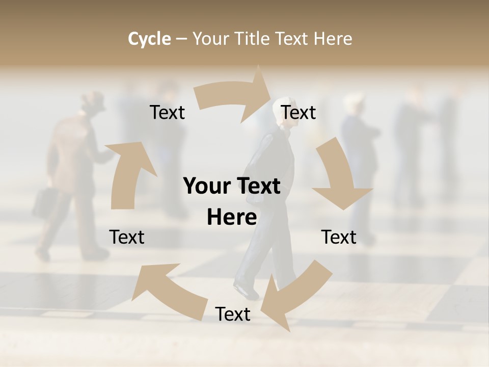 Success Concept Cutthroat PowerPoint Template