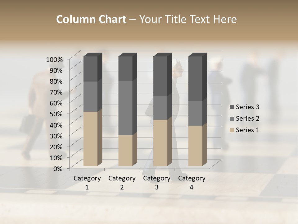 Success Concept Cutthroat PowerPoint Template