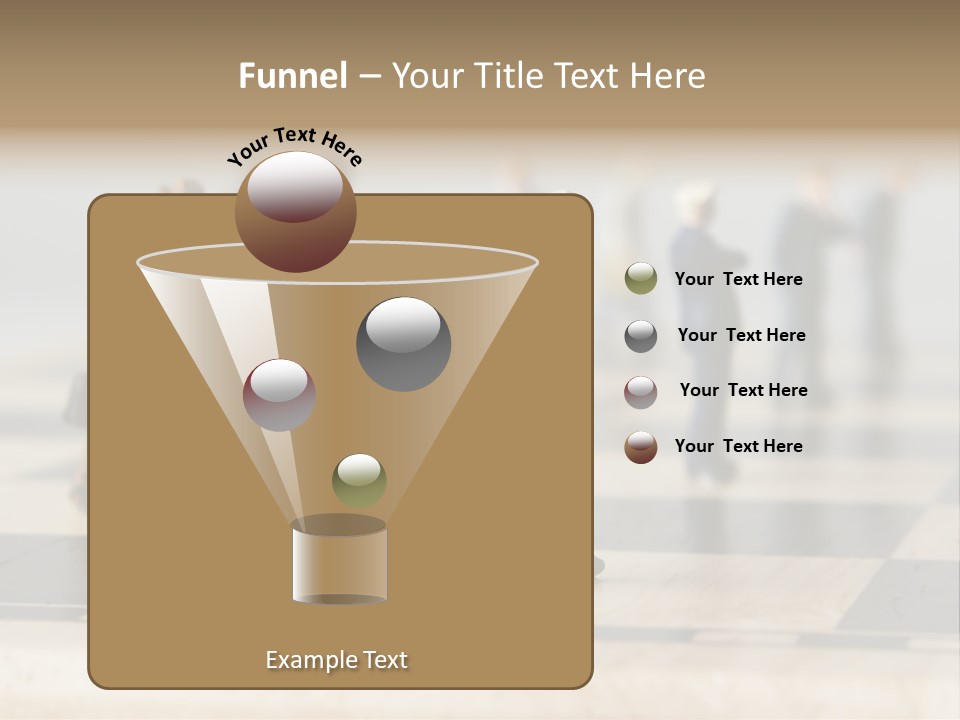 Success Concept Cutthroat PowerPoint Template
