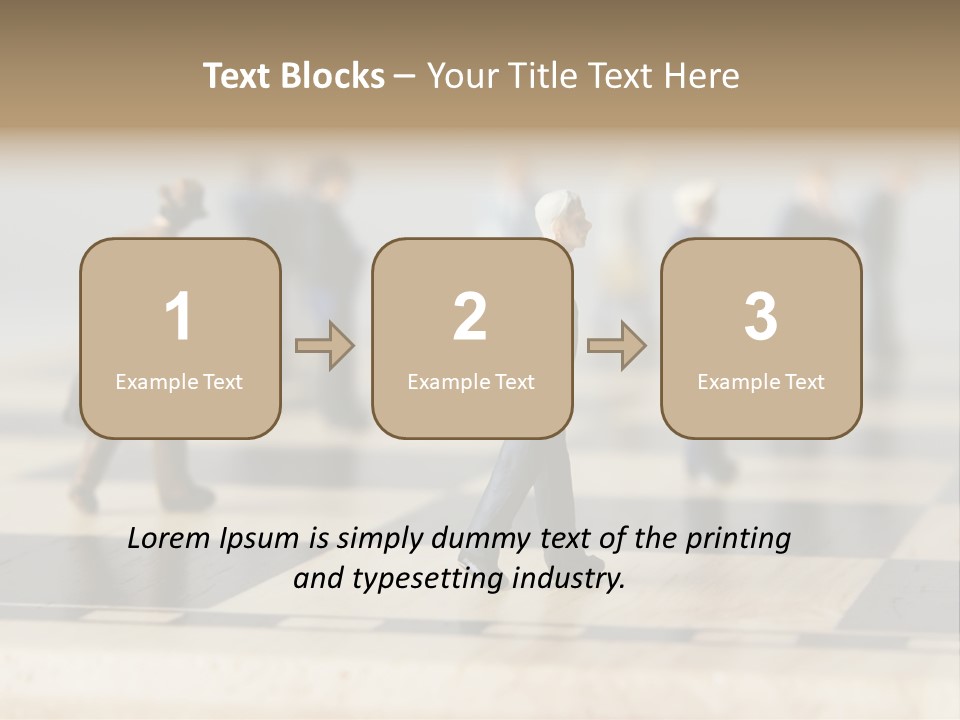 Success Concept Cutthroat PowerPoint Template